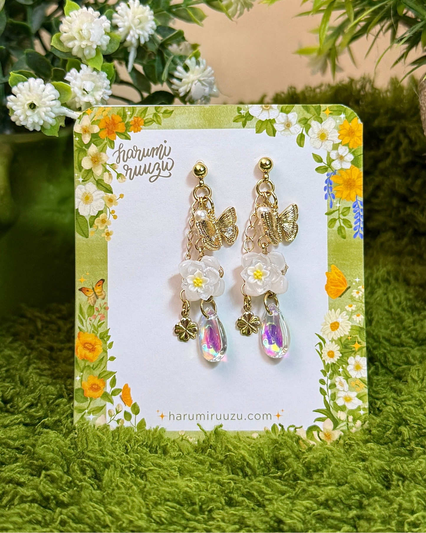 Flight & Flora Handmade Earrings Collection