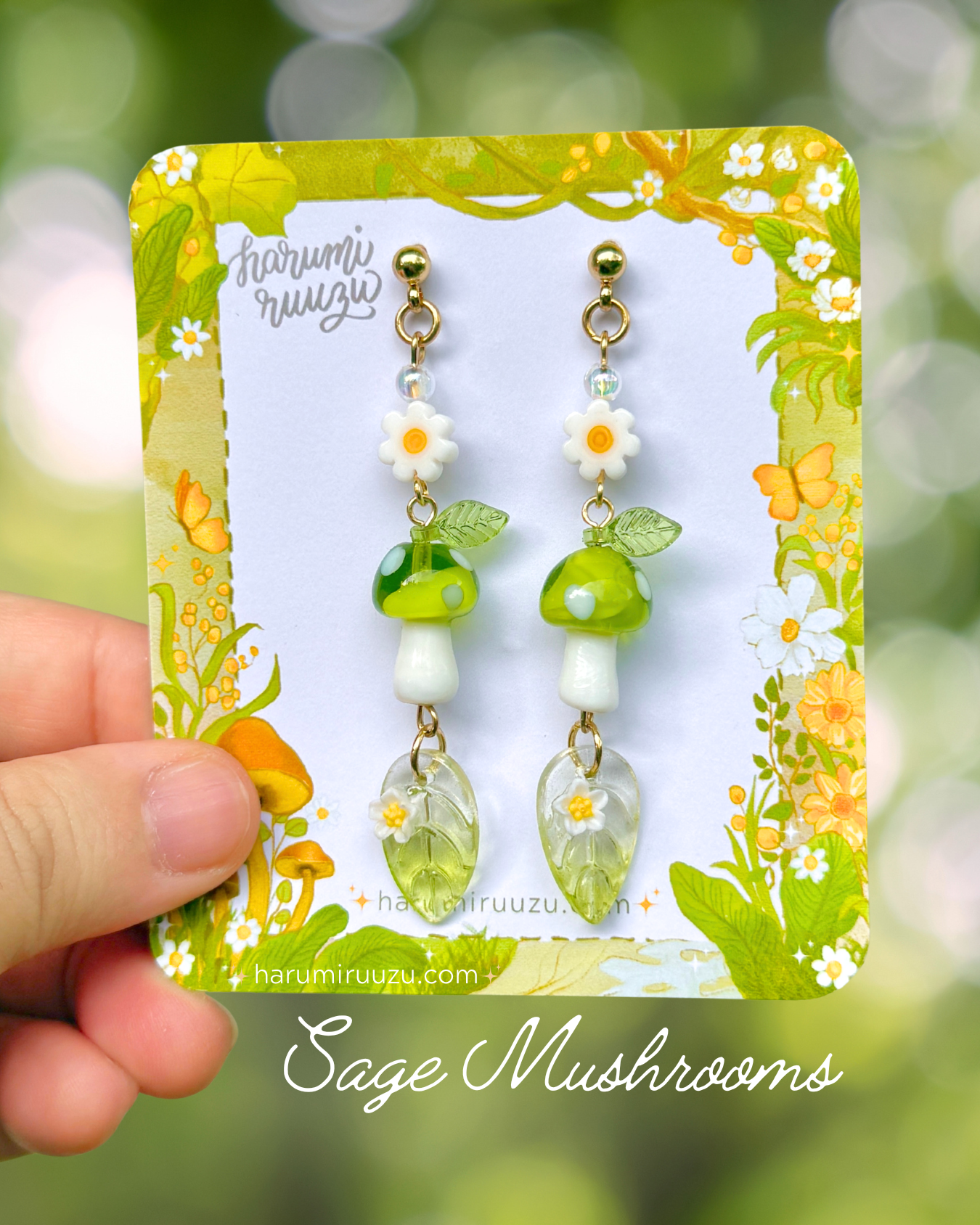 The Cottage Life Collection Handmade Earrings by harumiruuzu