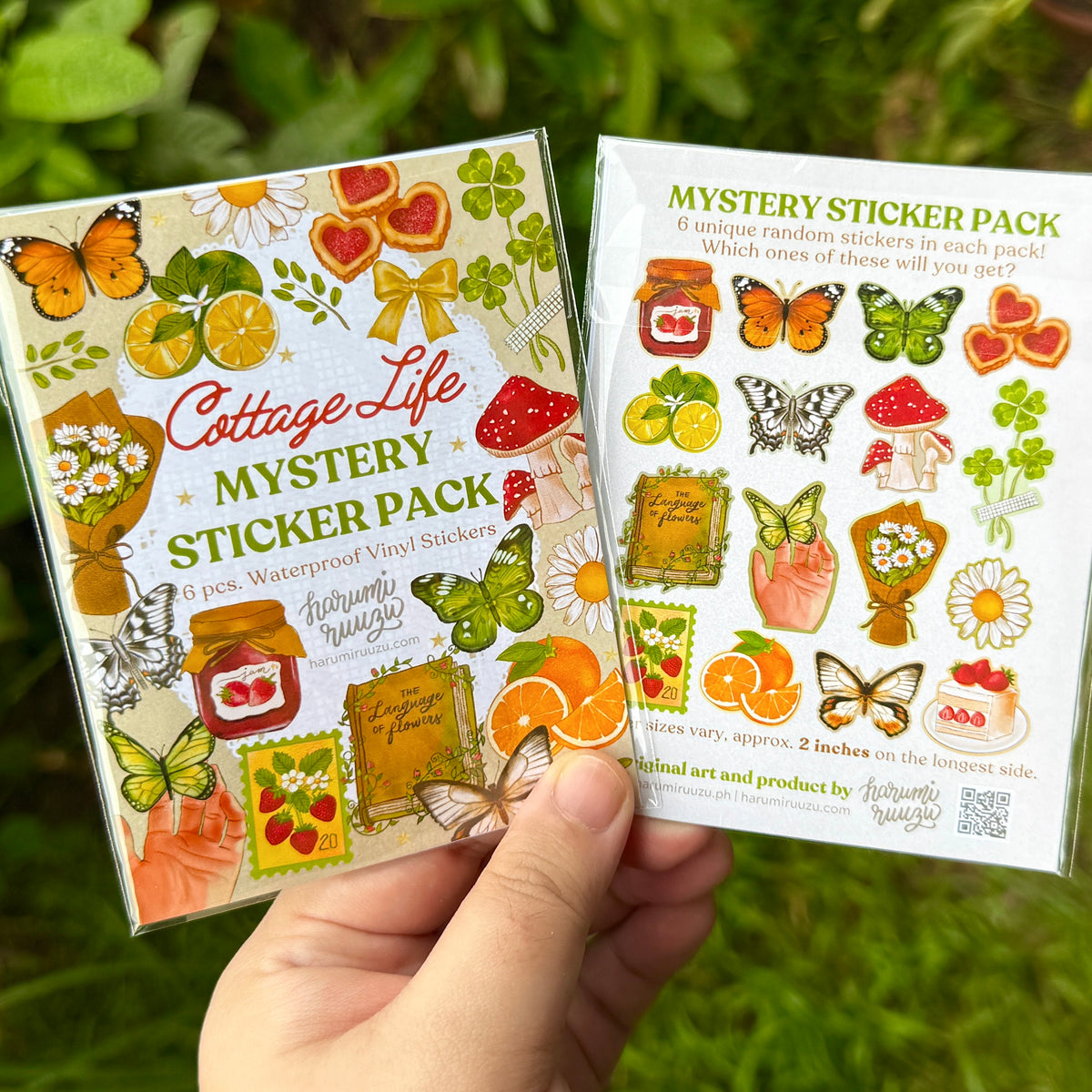 Cottage Life Mystery Sticker Pack by harumiruuzu