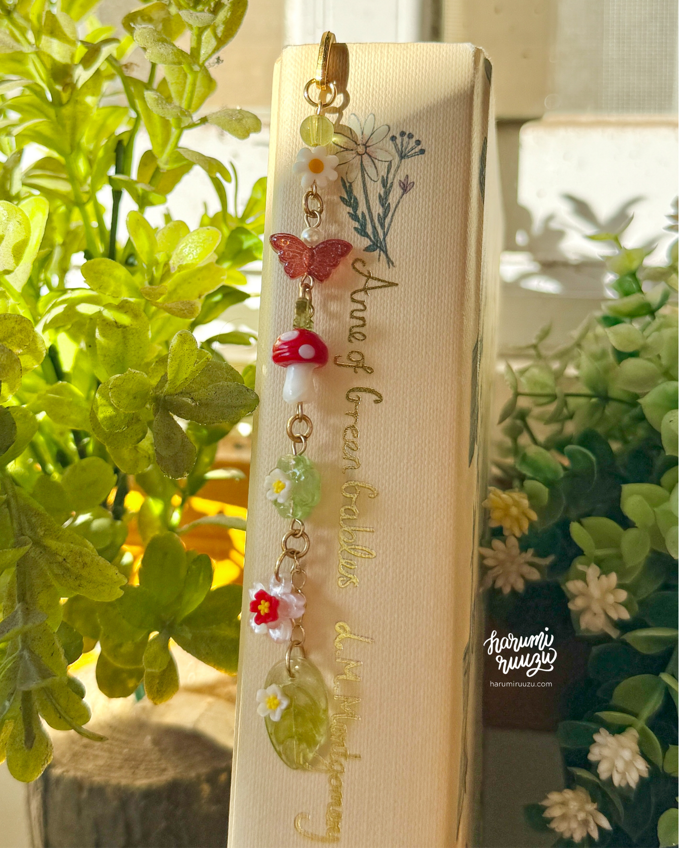 Whimsy Beaded Metal Bookmarks — Handmade by harumiruuzu