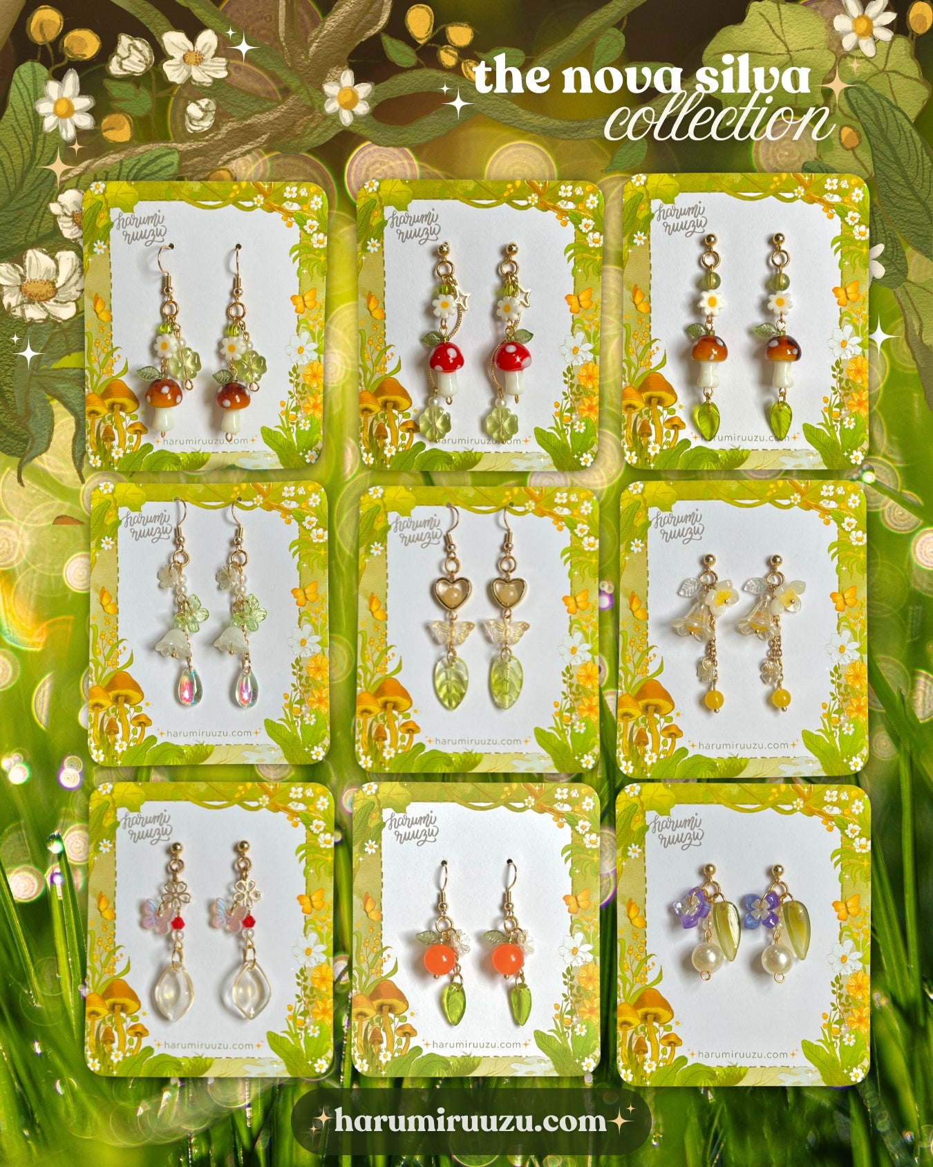 The Nova Silva Collection Handmade Earrings