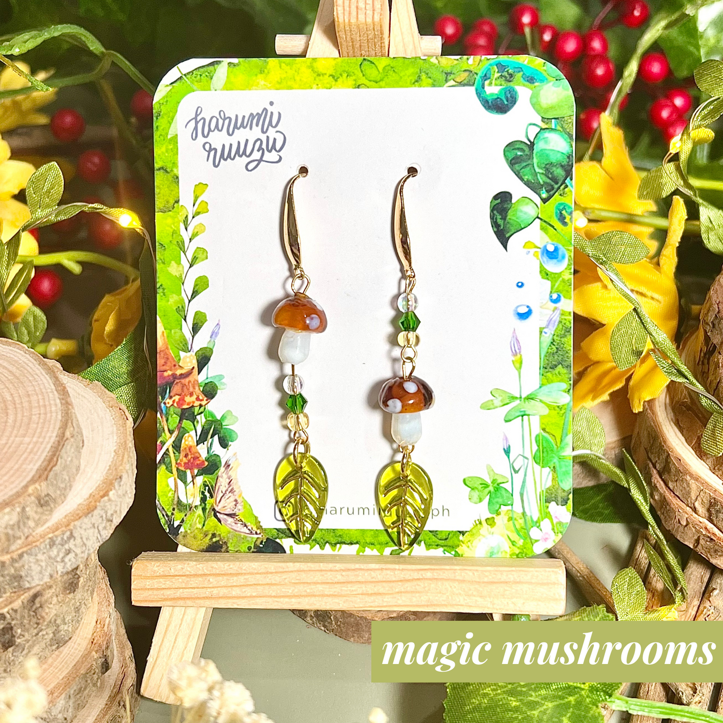 Enchanted Forest Collection Handmade Earrings