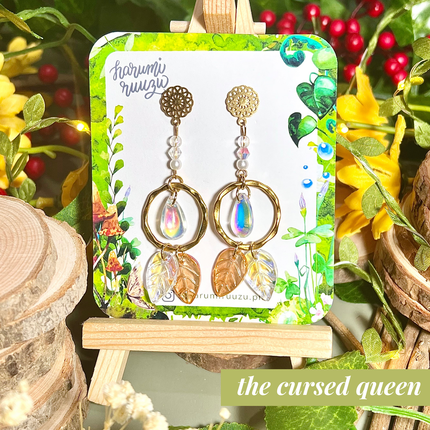 Enchanted Forest Collection Handmade Earrings