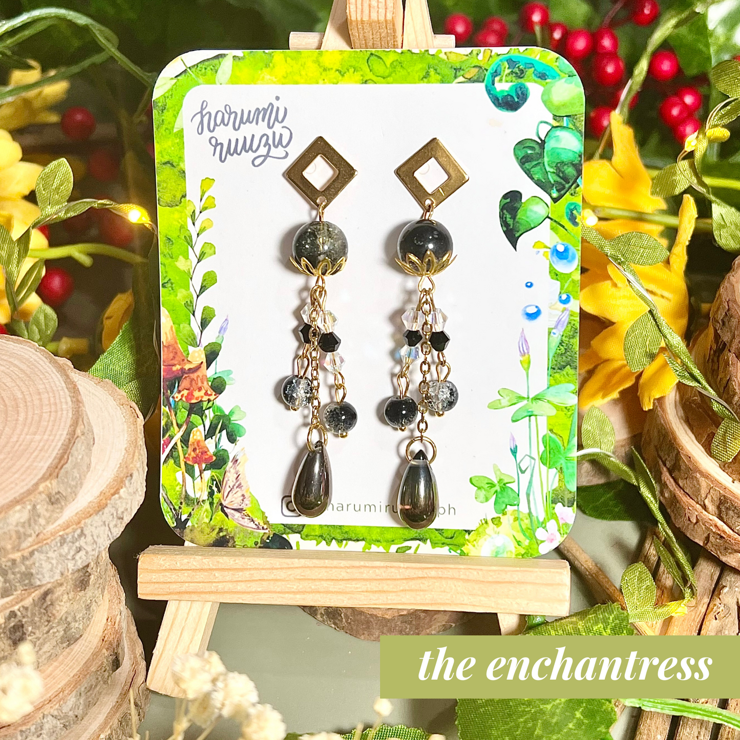 Enchanted Forest Collection Handmade Earrings