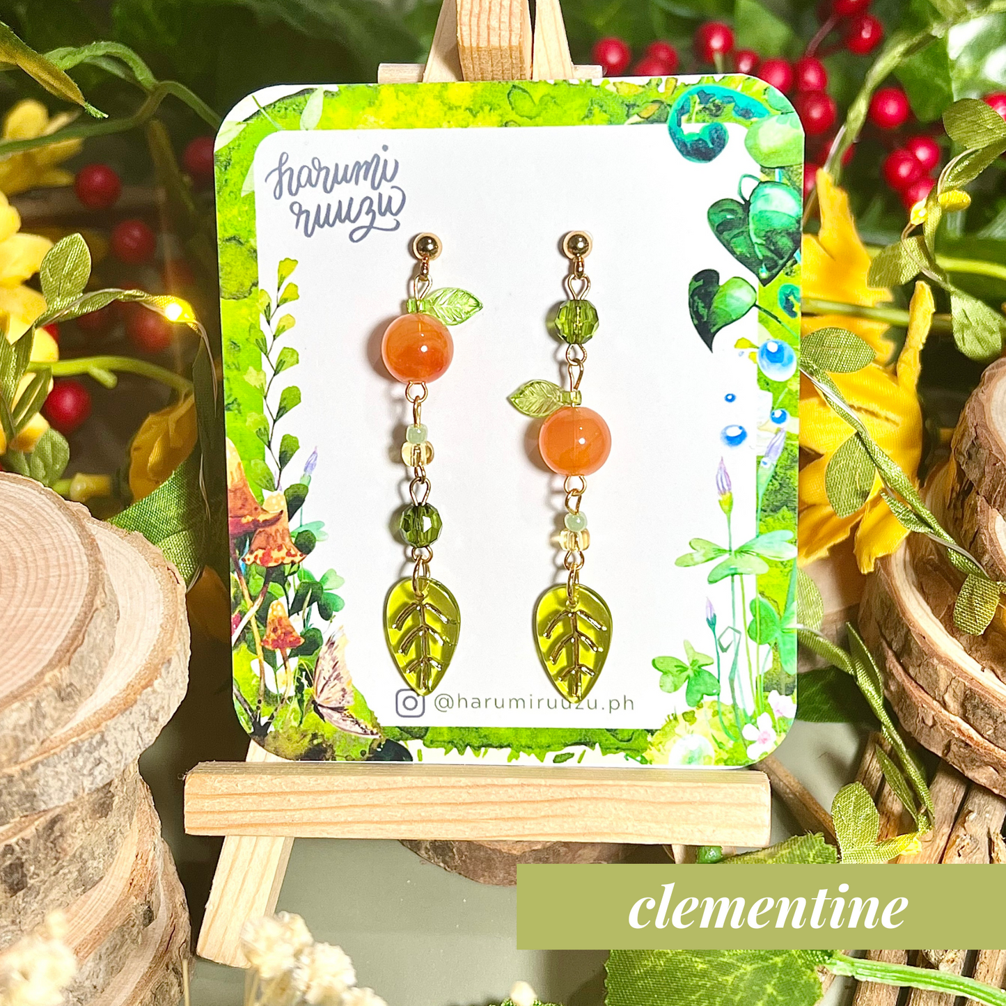 Enchanted Forest Collection Handmade Earrings