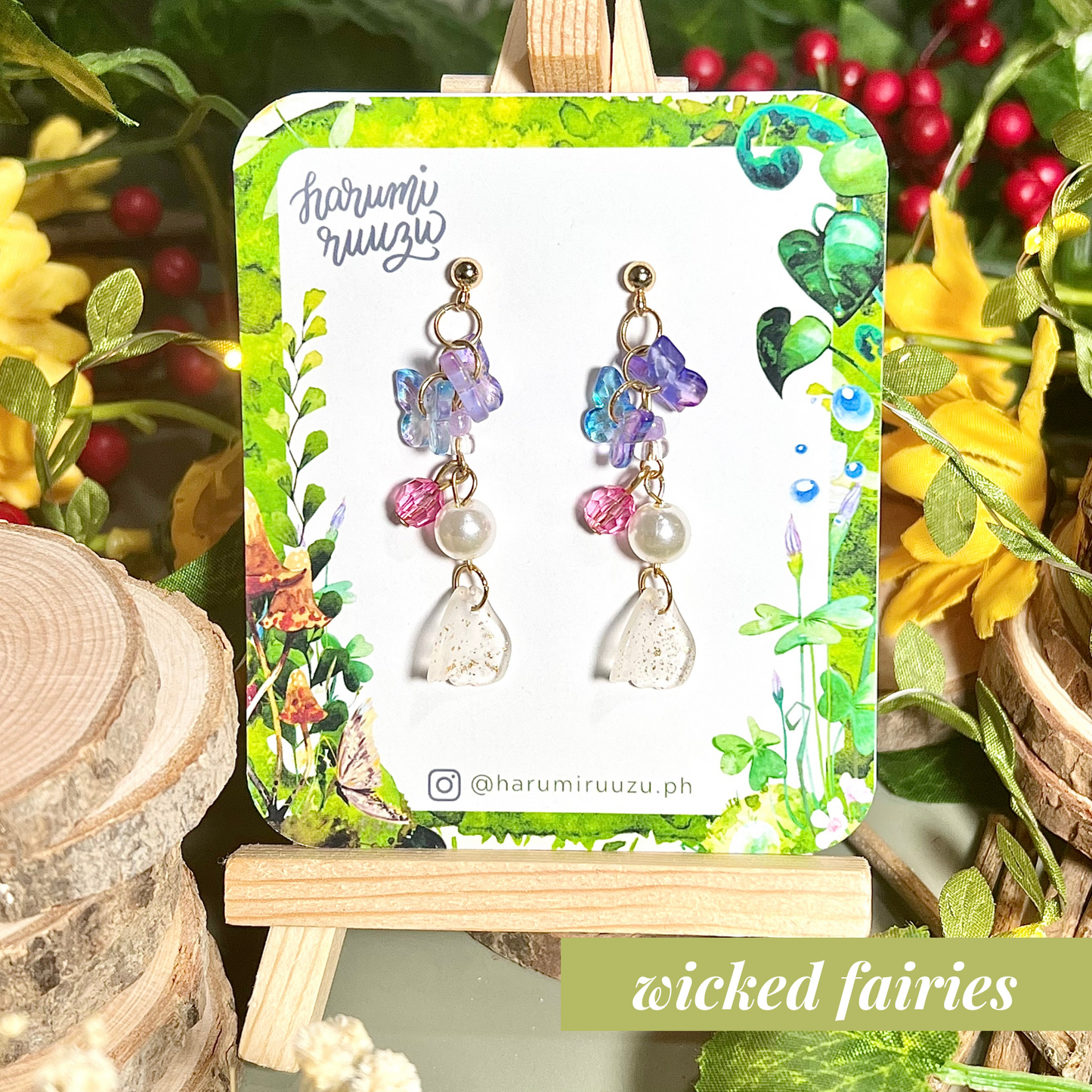 Enchanted Forest Collection Handmade Earrings