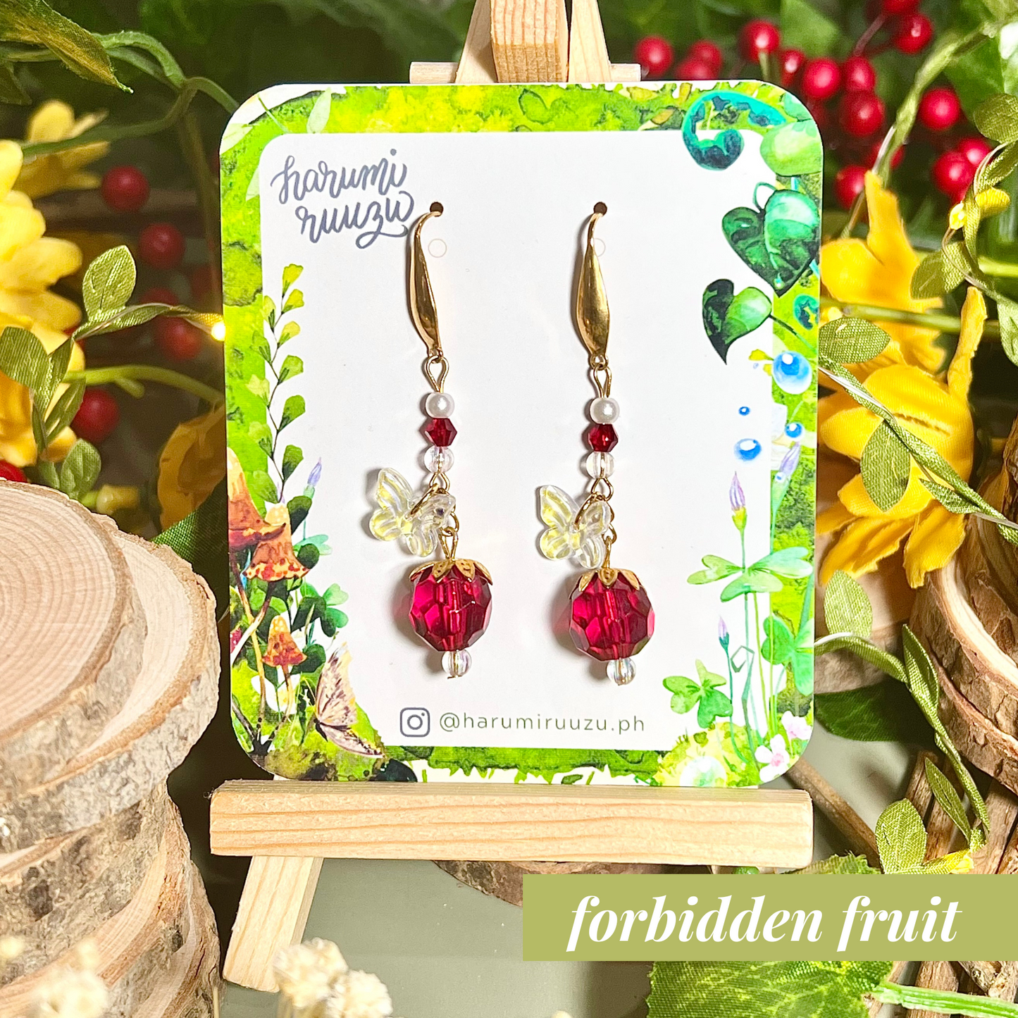 Enchanted Forest Collection Handmade Earrings