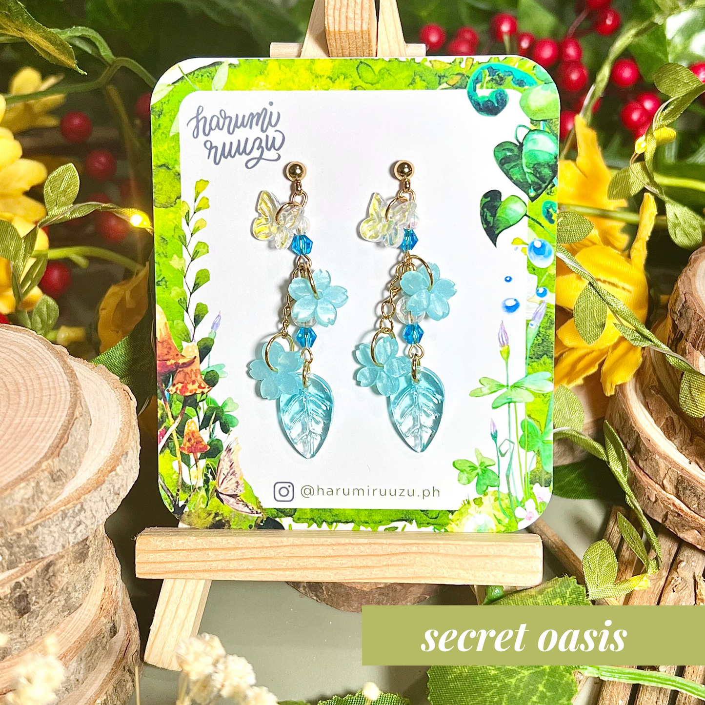 Enchanted Forest Collection Handmade Earrings