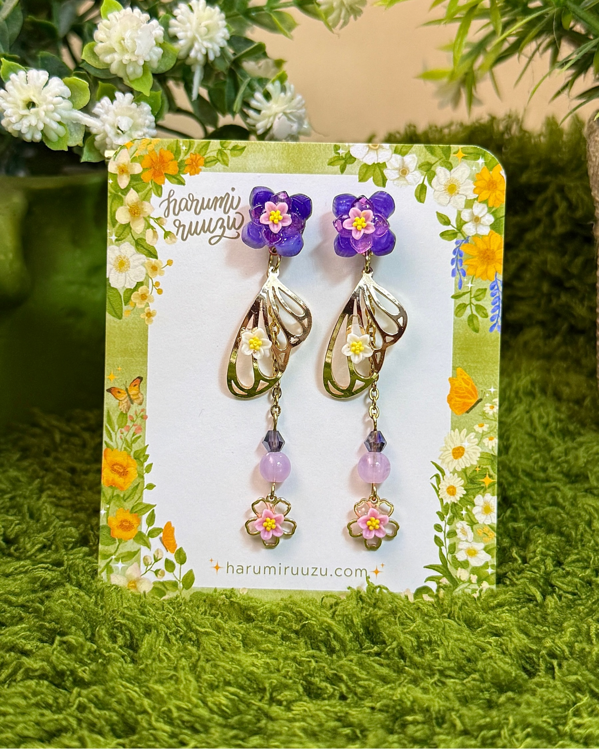 Flight & Flora Handmade Earrings Collection