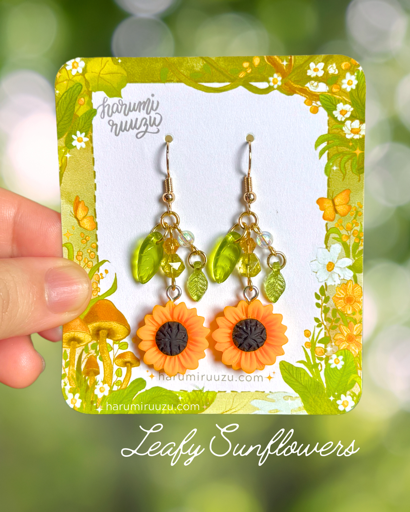The Cottage Life Collection Handmade Earrings by harumiruuzu