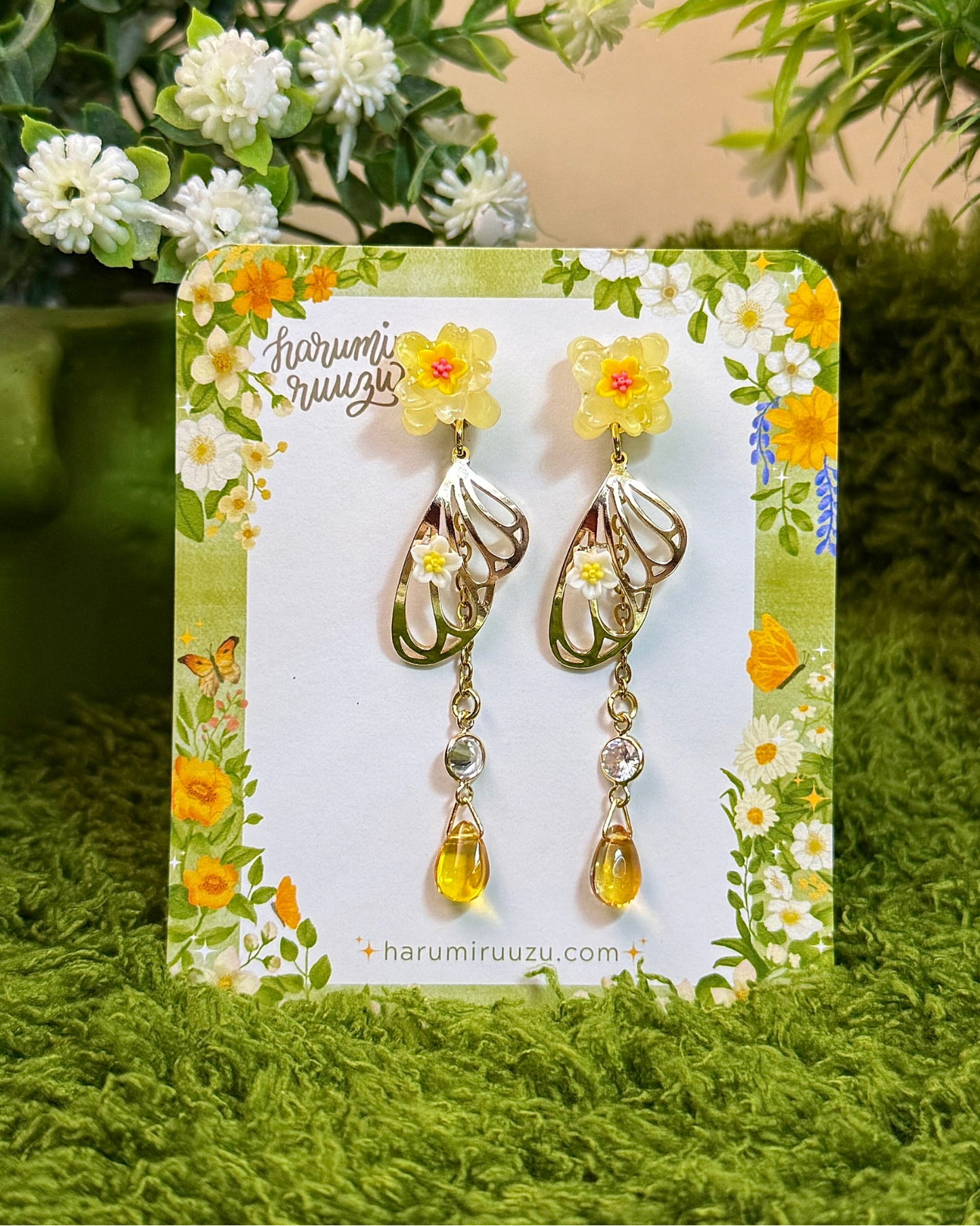 Flight & Flora Handmade Earrings Collection