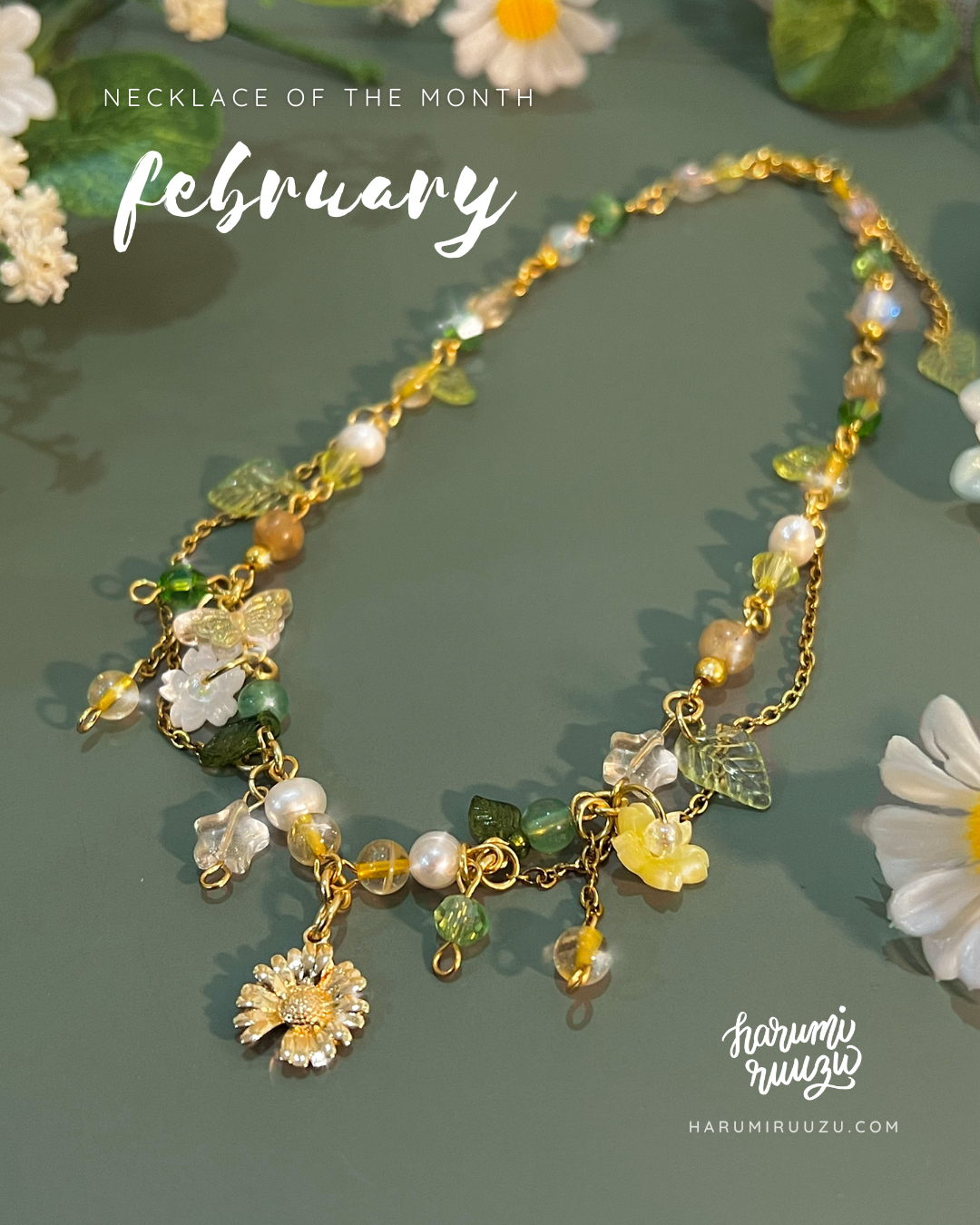 February 2024 Necklace of the Month by Harumiruuzu (Pre-order)