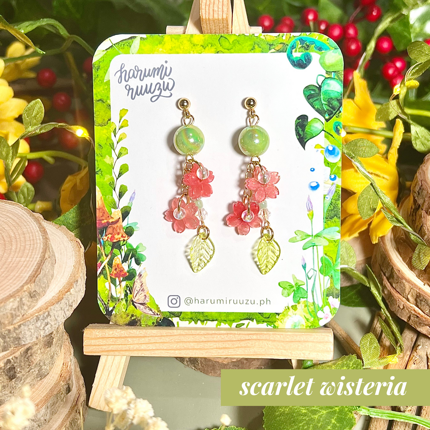 Enchanted Forest Collection Handmade Earrings