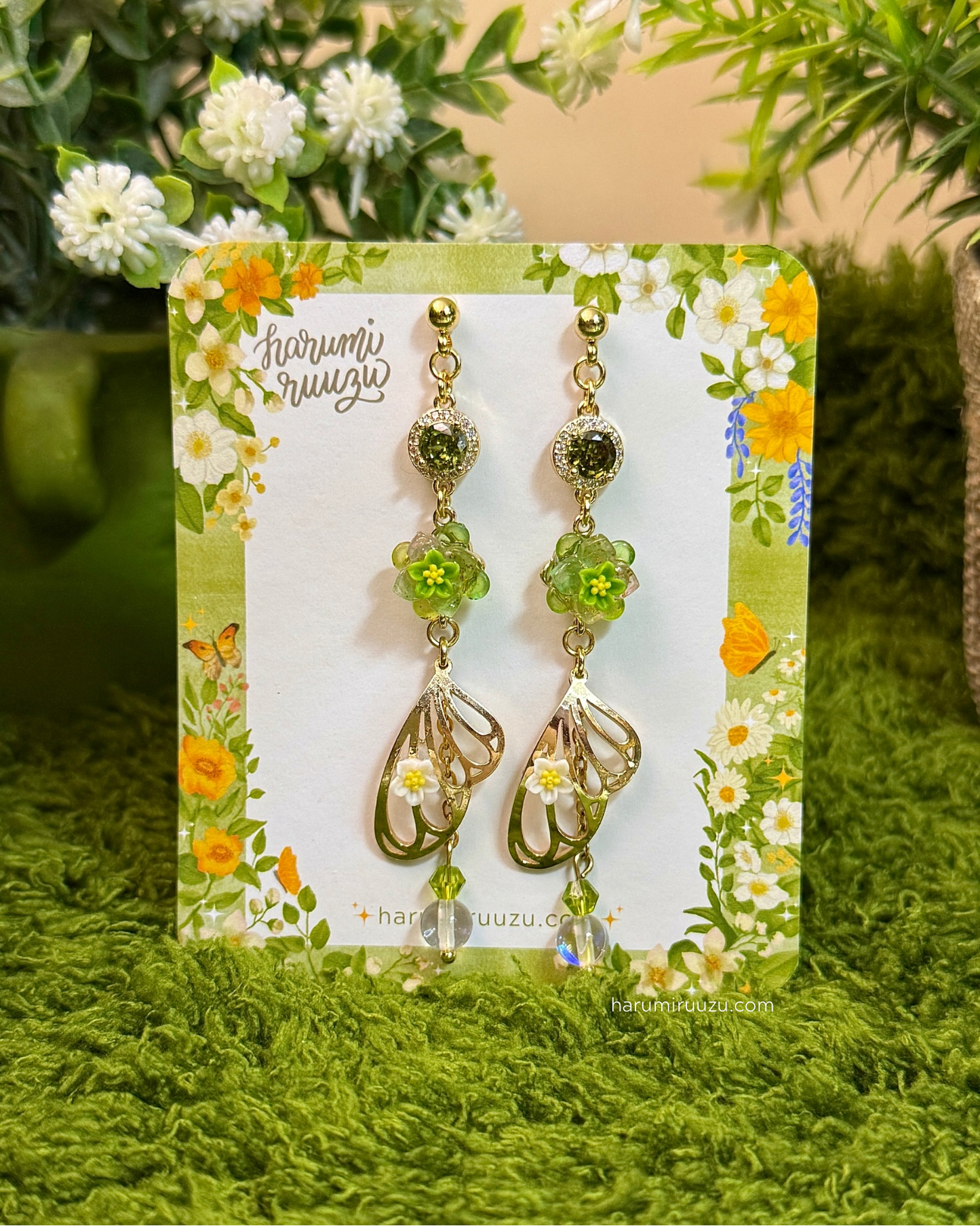 Flight & Flora Handmade Earrings Collection