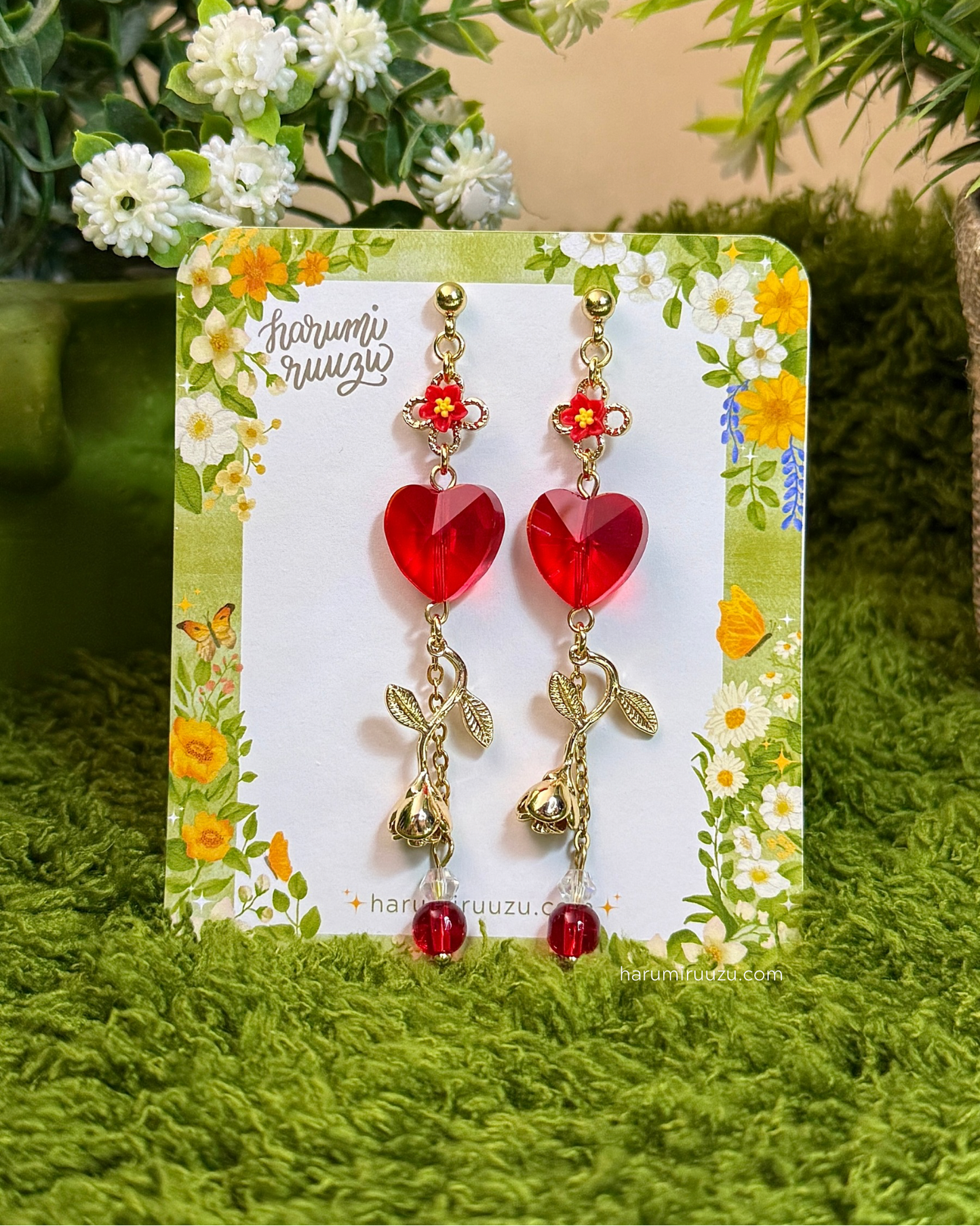 Flight & Flora Handmade Earrings Collection