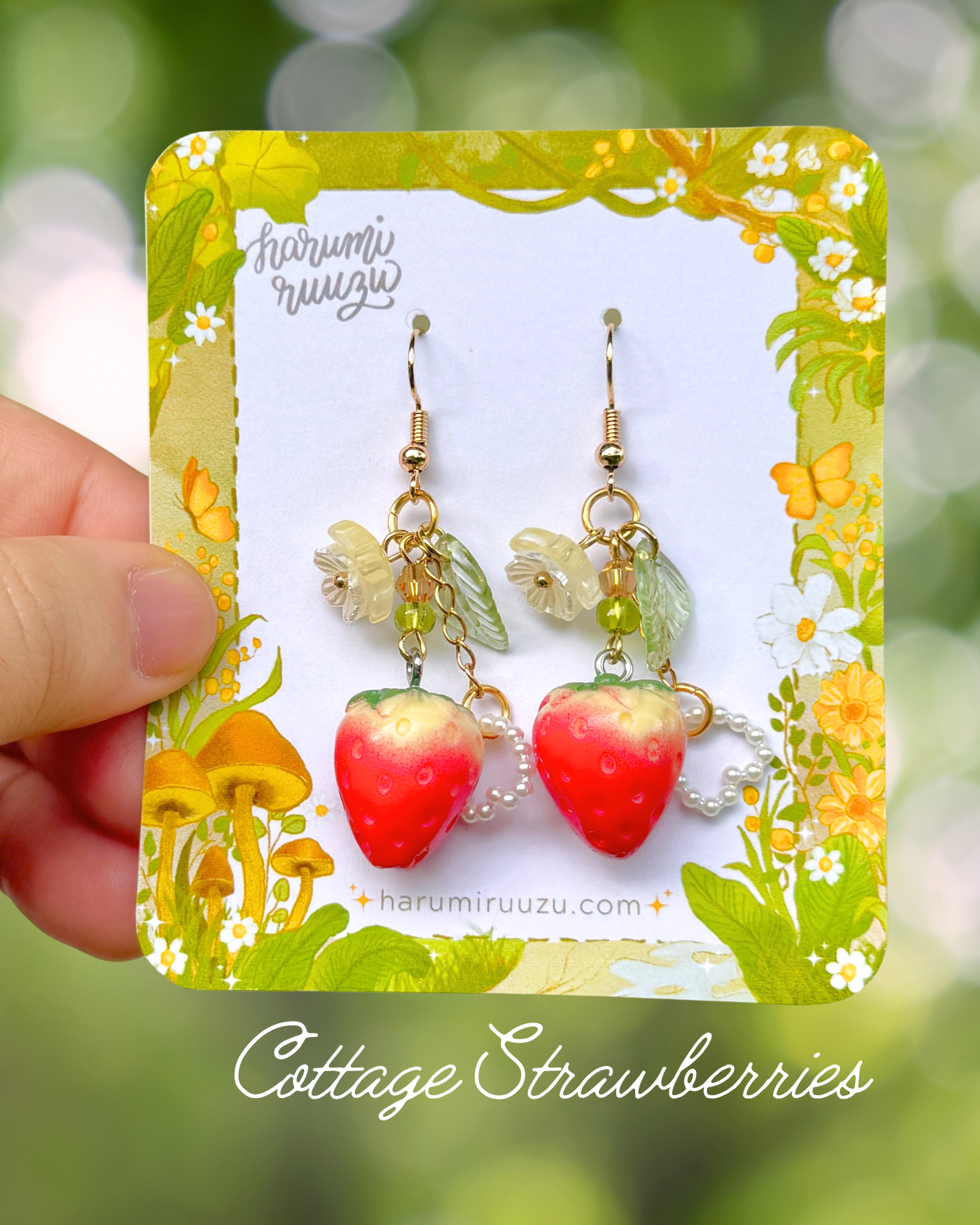 The Cottage Life Collection Handmade Earrings by harumiruuzu