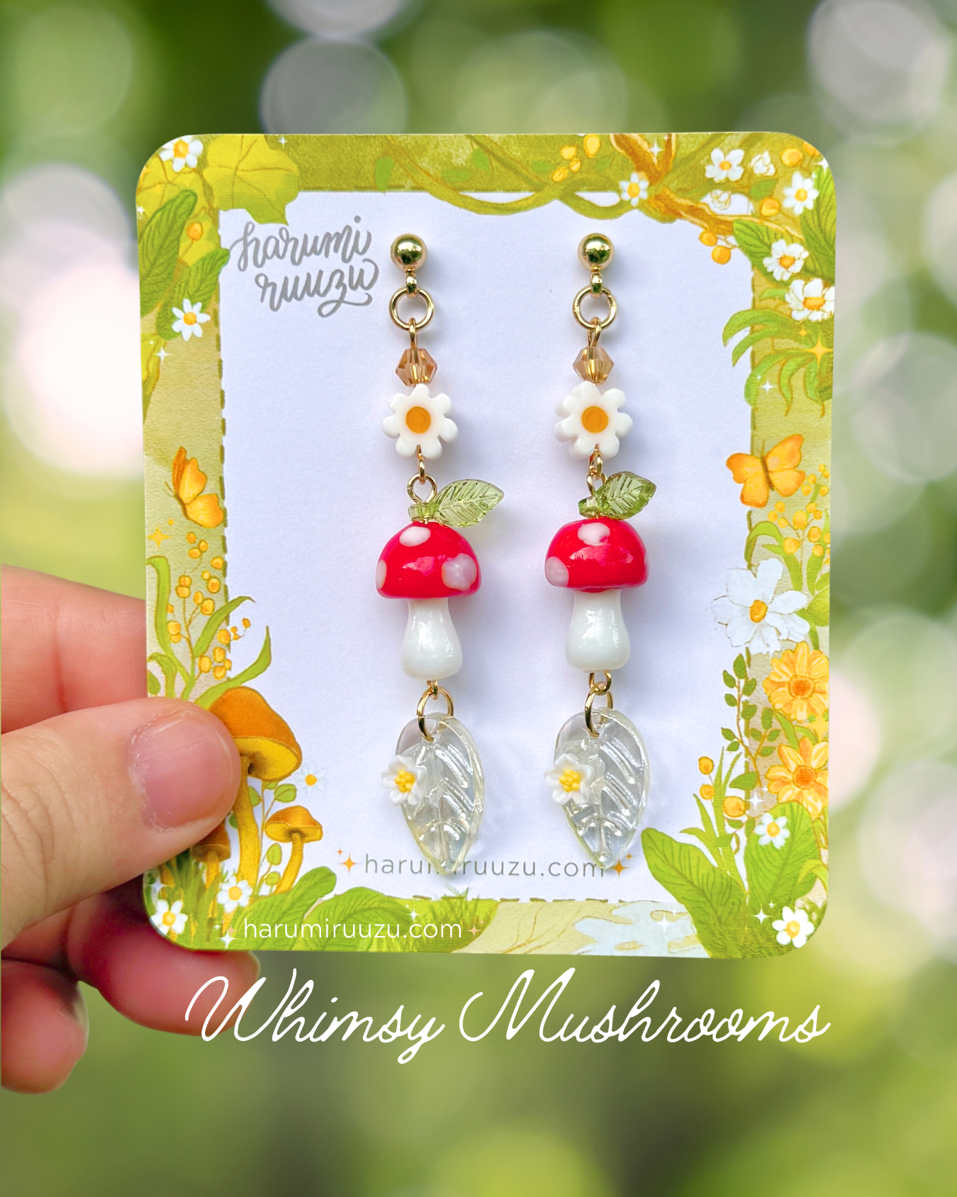 The Cottage Life Collection Handmade Earrings by harumiruuzu
