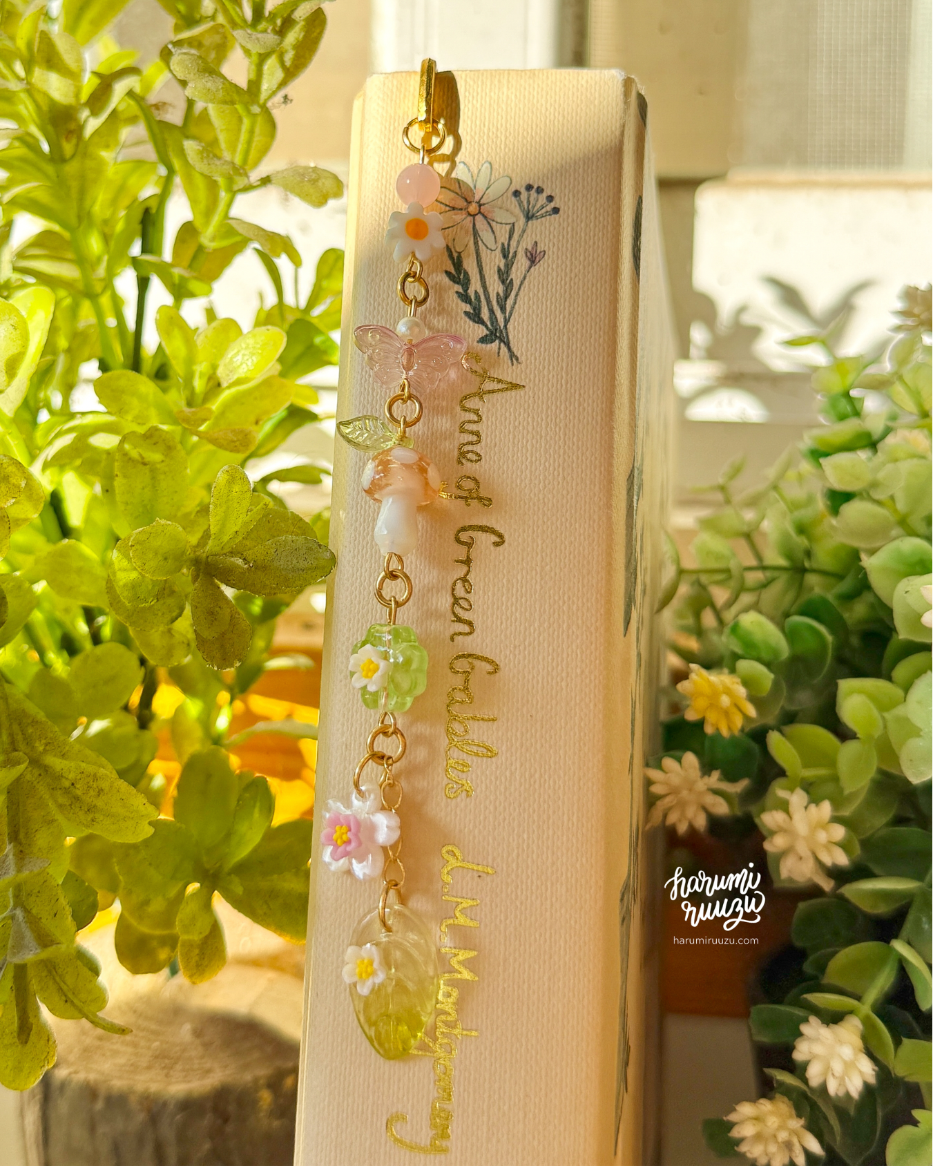 Whimsy Beaded Metal Bookmarks — Handmade by harumiruuzu