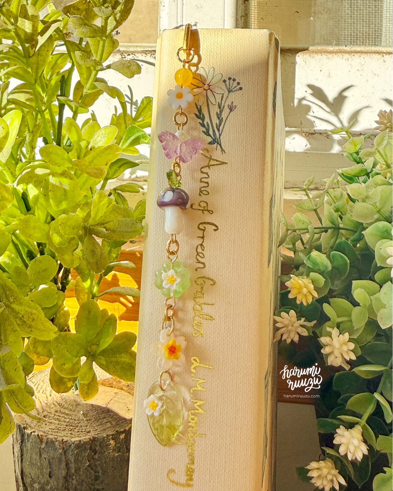 Whimsy Beaded Metal Bookmarks — Handmade by harumiruuzu