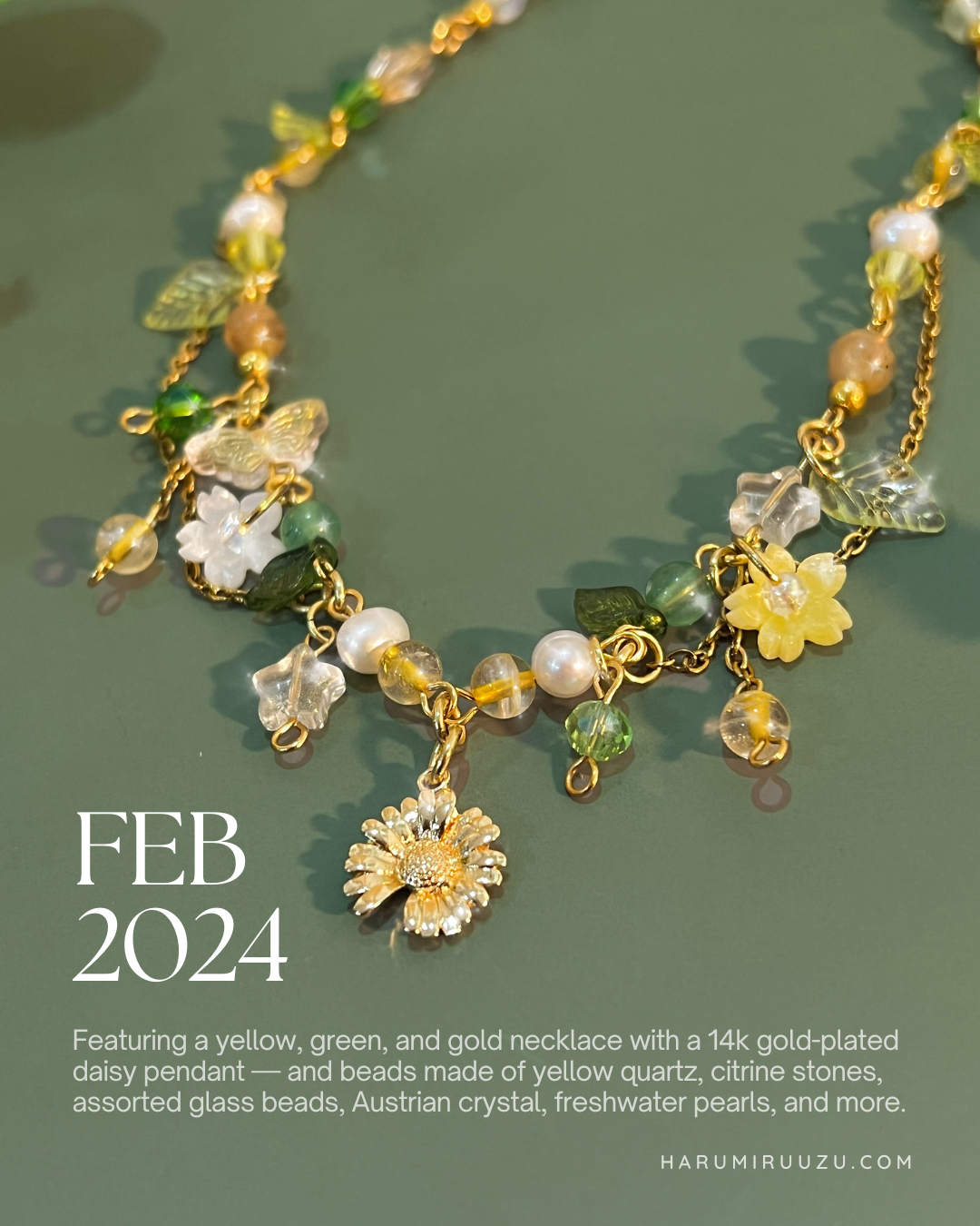 February 2024 Necklace of the Month by Harumiruuzu (Pre-order)