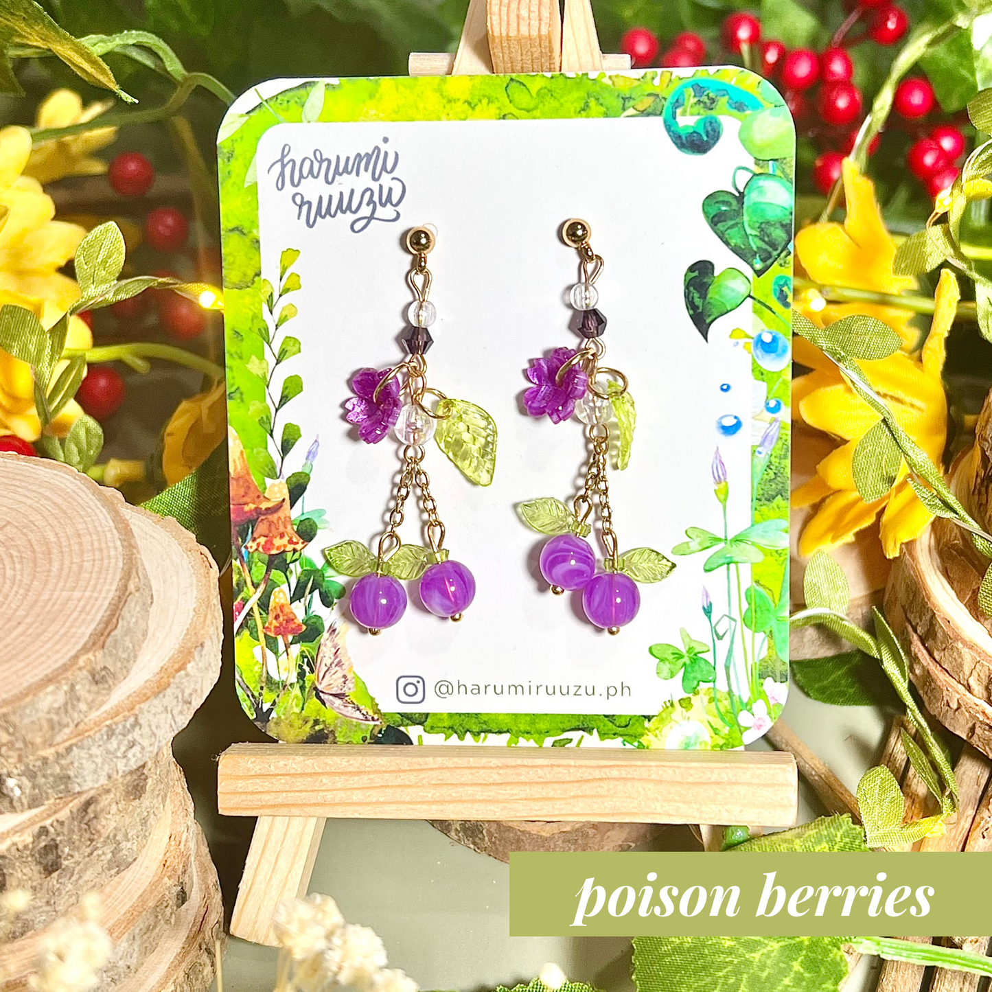 Enchanted Forest Collection Handmade Earrings