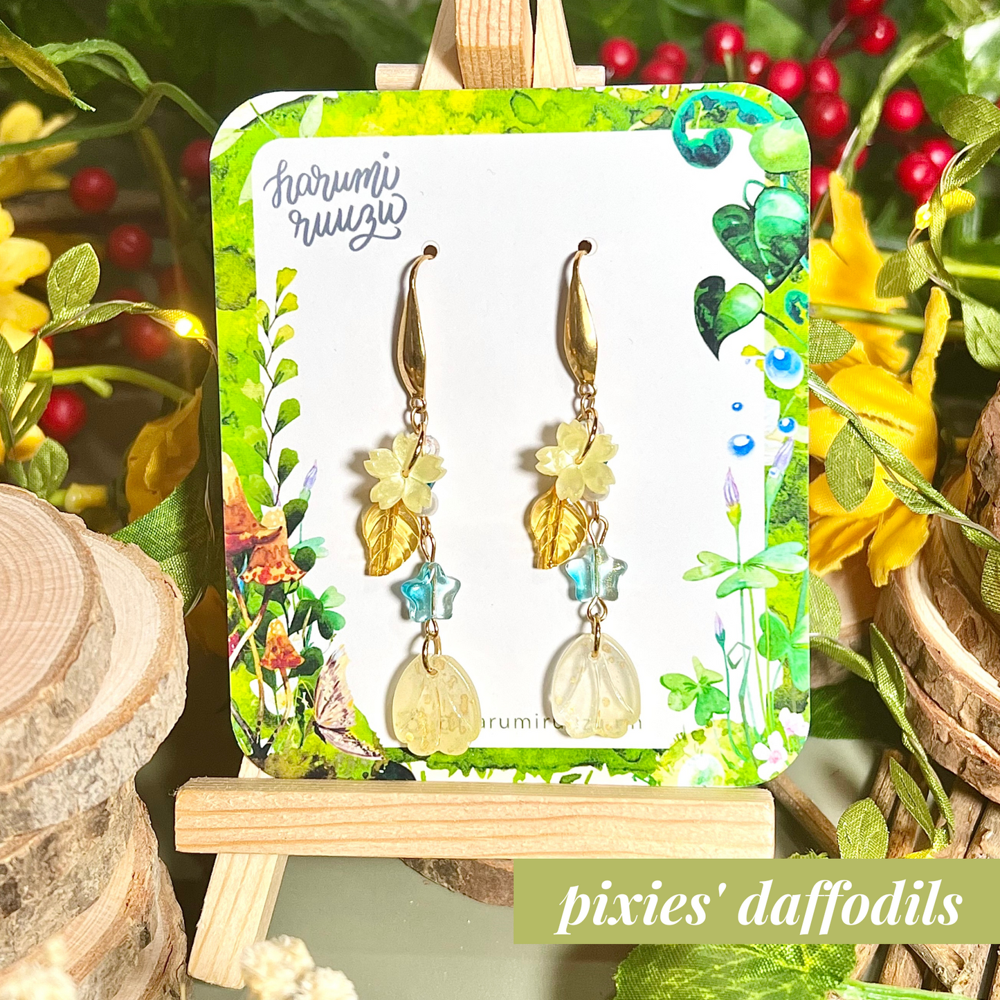 Enchanted Forest Collection Handmade Earrings