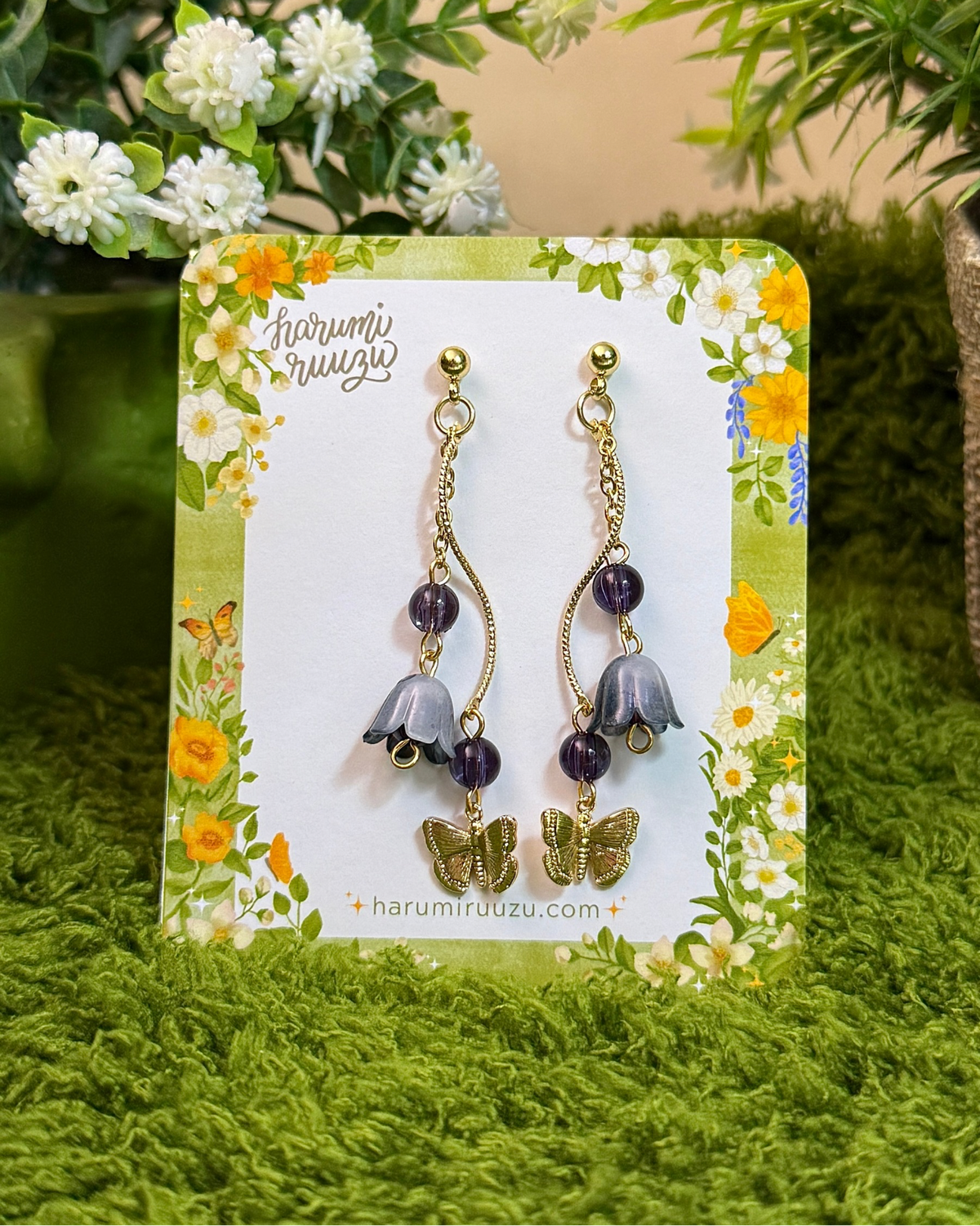 Flight & Flora Handmade Earrings Collection
