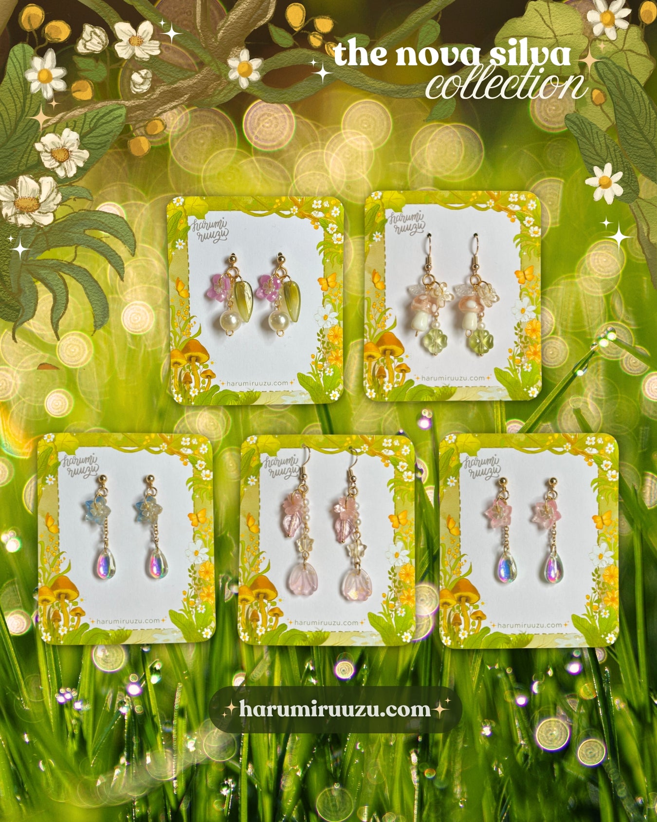 The Nova Silva Collection Handmade Earrings