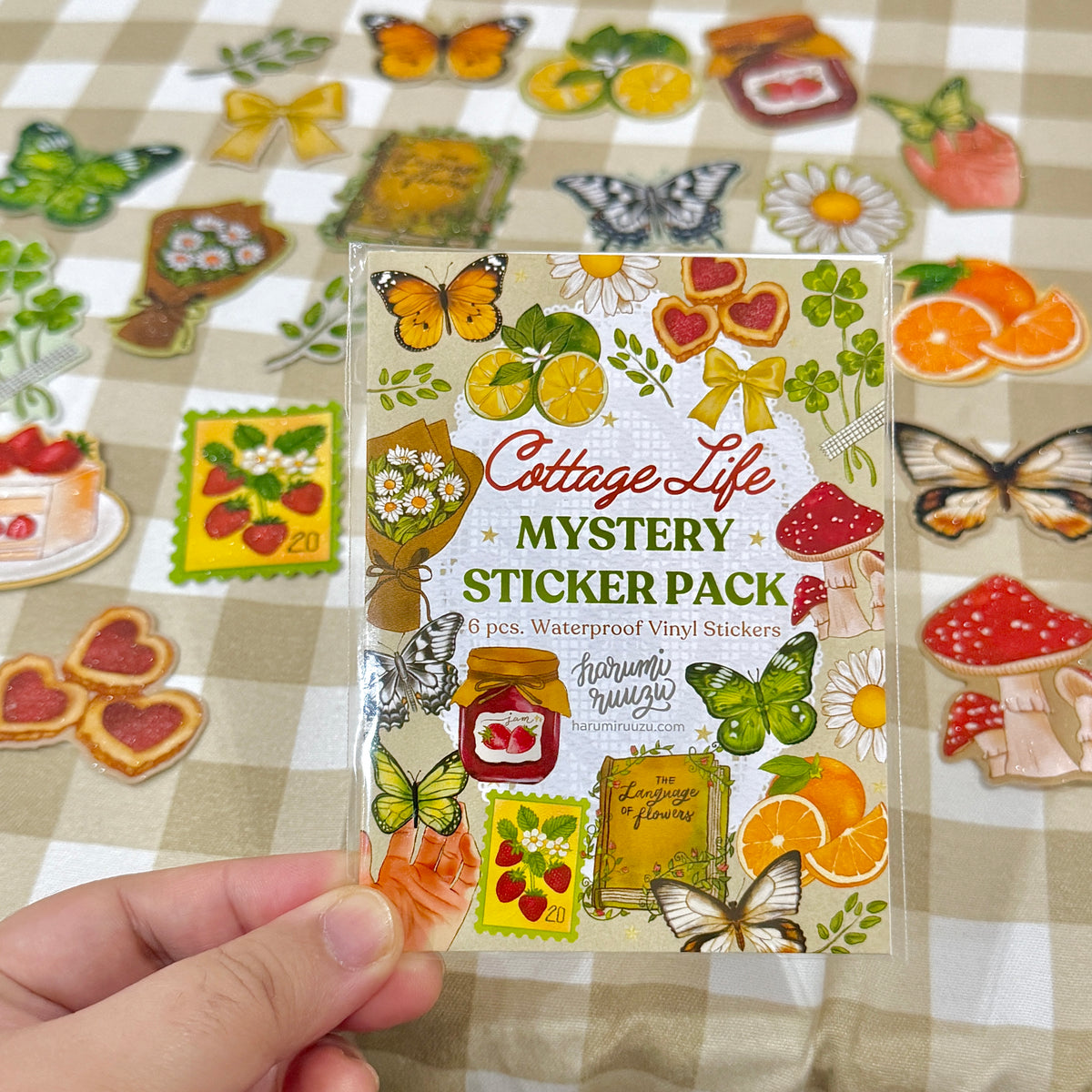 Cottage Life Mystery Sticker Pack by harumiruuzu