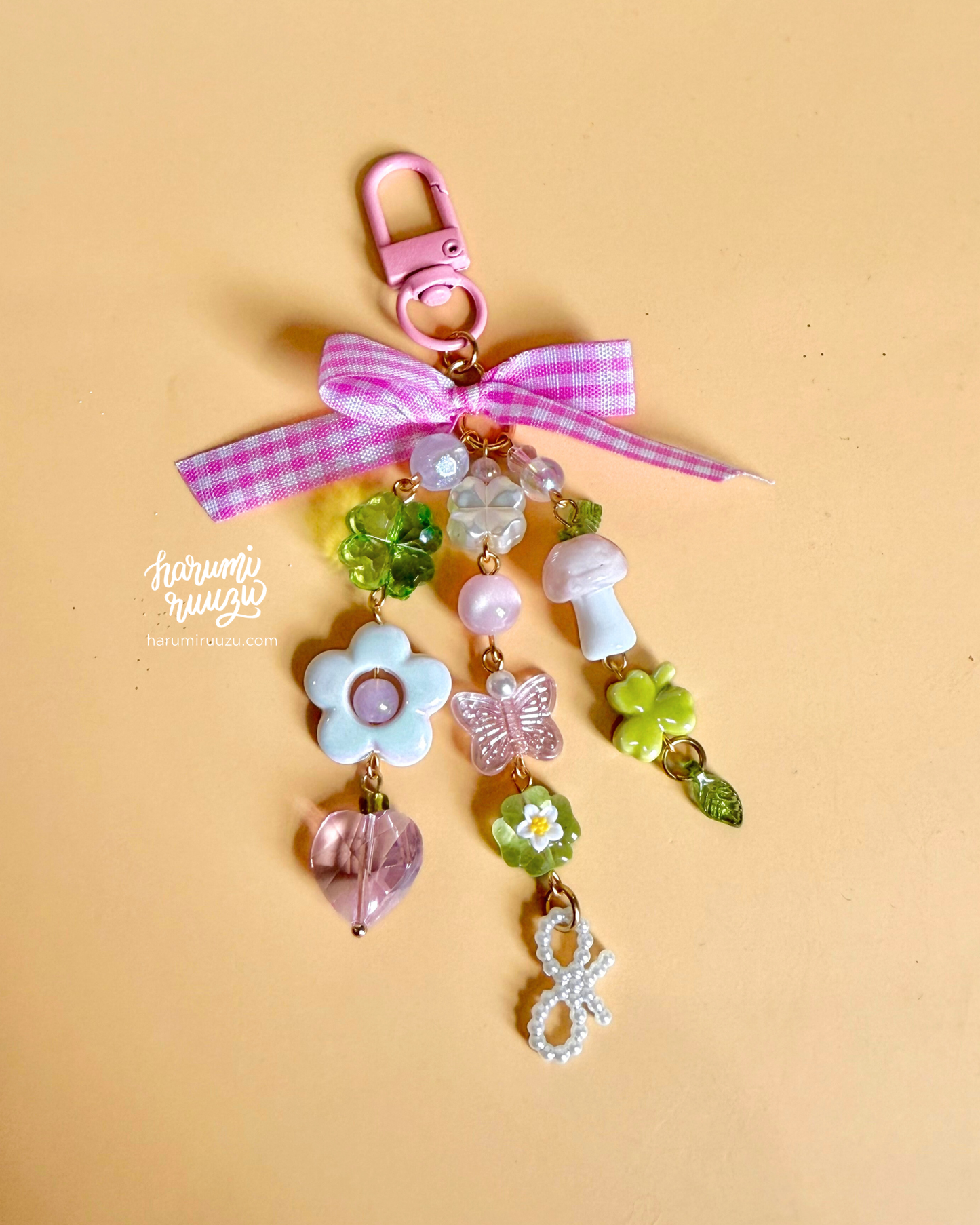 Lucky Girl Collection Handmade Keychain