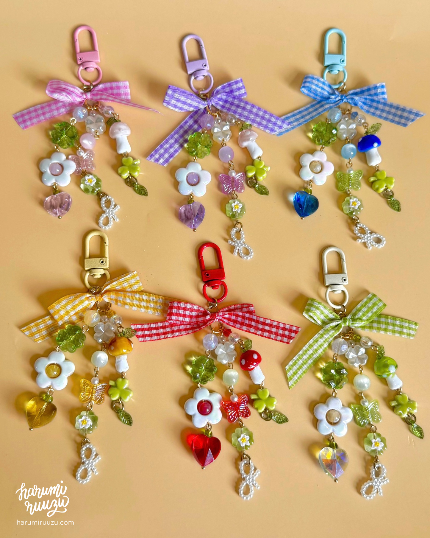 Lucky Girl Collection Handmade Keychain