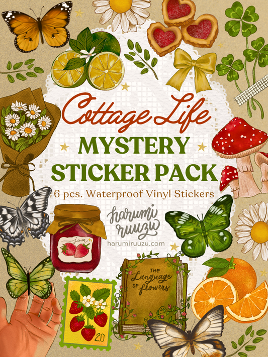 Cottage Life Mystery Sticker Pack by harumiruuzu